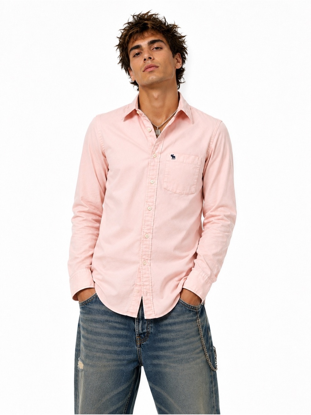VINTAGE Y2K ABERCROMBIE & FITCH BUTTON DOWN S